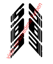 2 x SIMSON S83 Tank Aufkleber