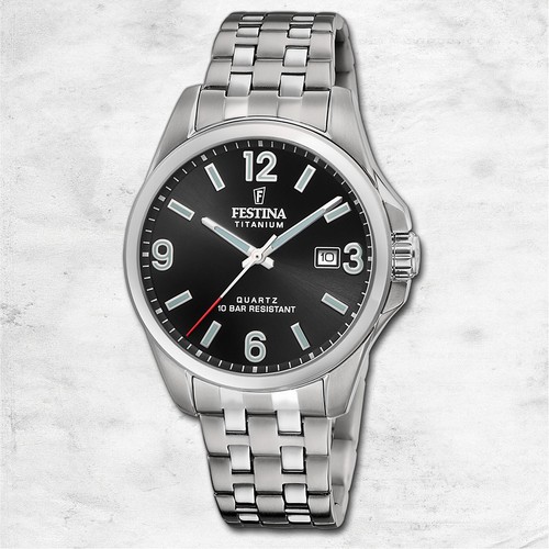 Festina herrenuhr titanium - herrenuhr,