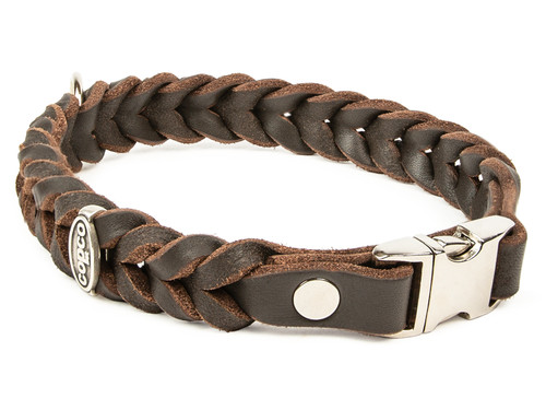 Copcopet fettleder halsband - -,