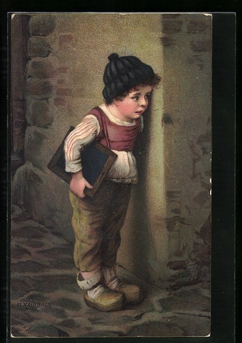 Künstler hermann kaulbach - künstler-ak,