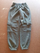 Zara 164 Mädchen Jogginghose Grün