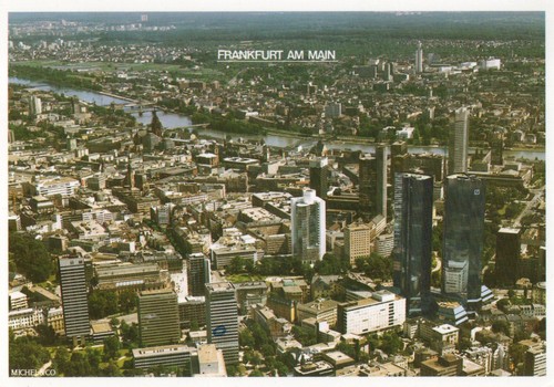 Frankfurt luftbild - ak,,
