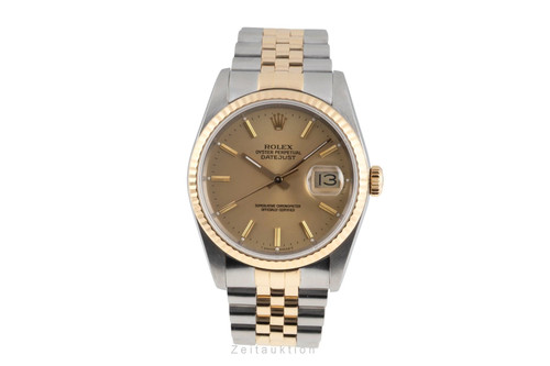 Rolex datejust stahl gold - rolex,