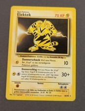 Pokemon Karte - Eletek - Base