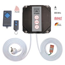 Dickert Rolltor Steuerung + Funk Empfänger +Sender RTS20Q SET 868 MHz od. Sender