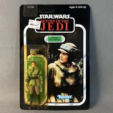 STAR WARS VINTAGE | Princess Leia (combat poncho) ENDOR | SEALED, MOC, UNPUNCHED