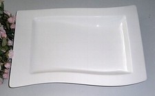 Villeroy & Boch NEW WAVE Speiseteller Gourmetteller ca. 33x23cm NEU V&B mehr da