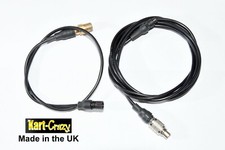 Wassertemperatur (Temp) Sensor & Patchkabel MyChron 3, 4, 5 & 5s Kart Rotax