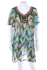 H&M Kleid Boho Perlen