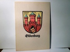 " Heraldische Tafel ". Heraldik / Wappenkunde / Stadtwappen. Oldenburg. Vorliege