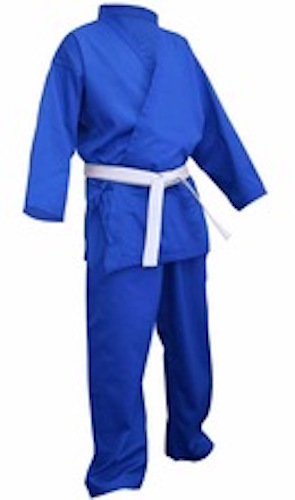 Karate anzug blau gratis - --,