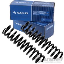 2x SACHS FAHRWERKSFEDER VORDERACHSE für MERCEDES E-KLASSE W124 S124 COUPE C124