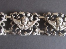 Vintage Silber Engel Armband
