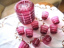 Bowle Set 11 Teile Kristall