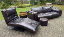 Natuzzi Leder Sofa Couch