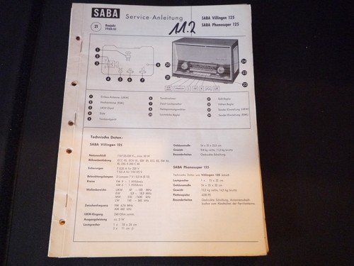 Original service manual - original,