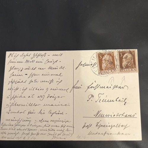 Bayern bild postkarte mef 76 - bayern,