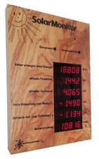 Der SolarMonitor - edles Display für Fronius Photovoltaik-Anlagen