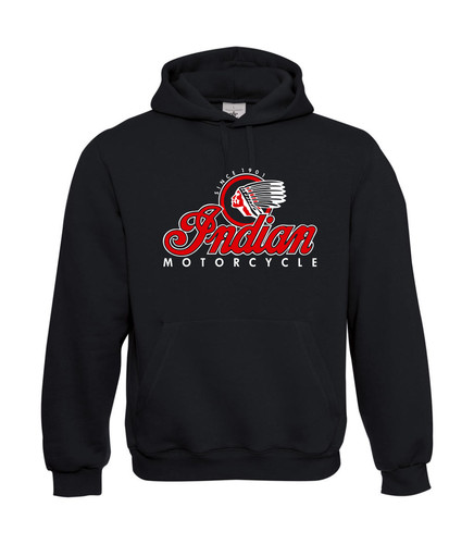 Herren hoodie kapu indian - i, i