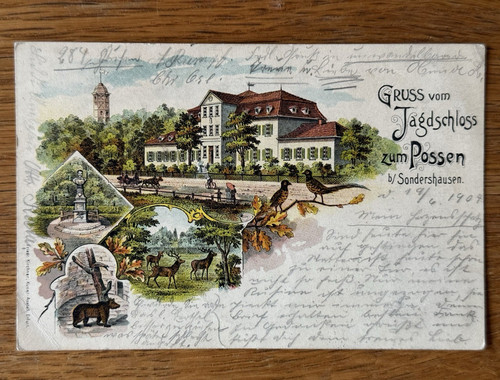 Gruss vom jagdschloss possen - gruss,