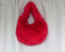 Mini Tasche Fake Fur Webpelz