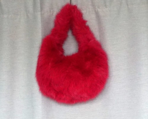Mini tasche fake fur webpelz - tasche,