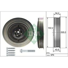 Riemenscheibensatz Kurbelwelle