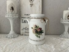 Hübsche Shabby Deko Antikstil Milchkanne Vase Milchkrug KeramkVintage Landhaus❤️