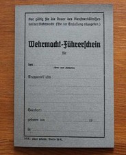Wehrmacht-Führerschein