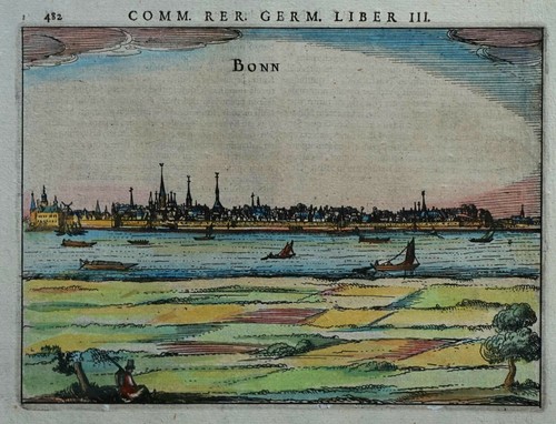Bonn stadtansicht von petrus - -,