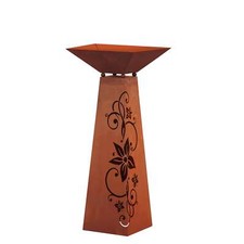 Rost Garten Säule Trapez -