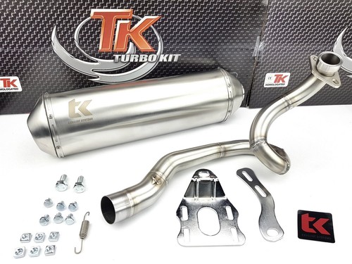 Turbo kit edelstahl sport - turbo,