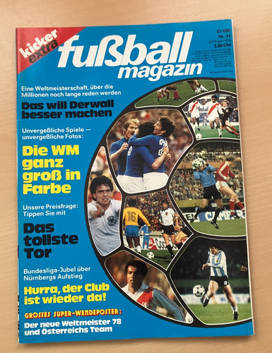 Fußball magazin kicker extra - magazin,,