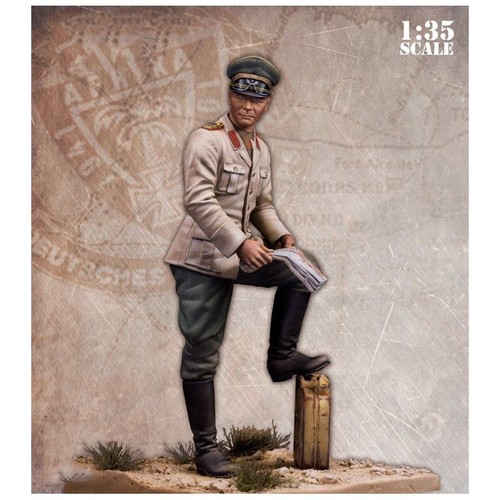 Unpainted 75mm resin model - resin,