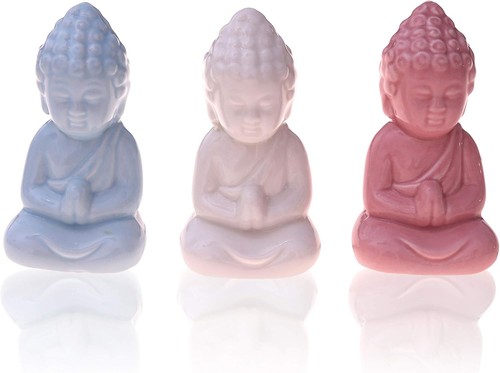 Mini buddha figuren - buddha-figuren, 3-er