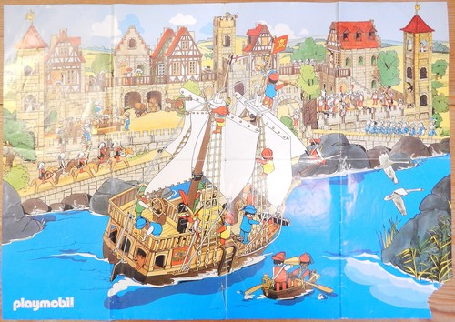 Playmobil vintage poster - playmobil,