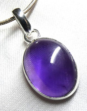 💜  Amethyst Anhänger 925