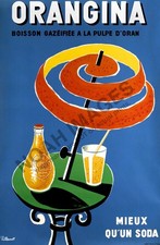 Orangina vintage citrus drink