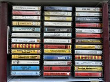 Vintage Kassettenkoffer mit 40