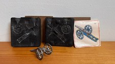 Zinngussform Set Kanone inkl