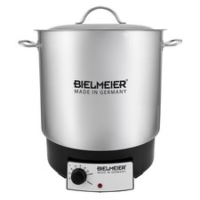 BIELMEIER Einkochautomat Einkocher Einkochtopf einwecken Edelstahl 29 Liter