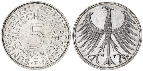 Brd 1958 f heiermann - 1958,