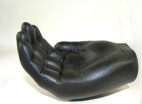 Wanddeko hand schwarz - wanddeko,