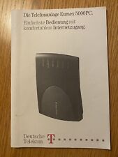 Bedienungsanleitung Telefonanlage Eumex 5000PC