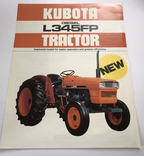 Kubota dieselschlepper l345fp - dieselschlepper,