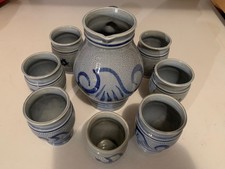 Weinkrug / Mostkrug  mit Bechern