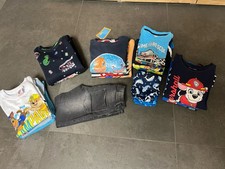 Bekleidungspaket Junge 122 128 Pullover Weihnachten Hose Schlafanzug T-Shirt