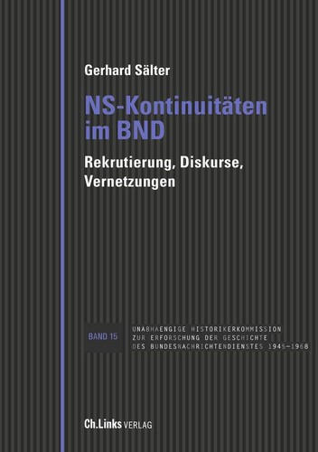 Kontinuitäten bnd - ns-kontinuitäten, |