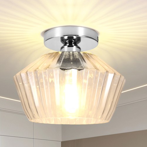 E27 kristall deckenlampe - e27,