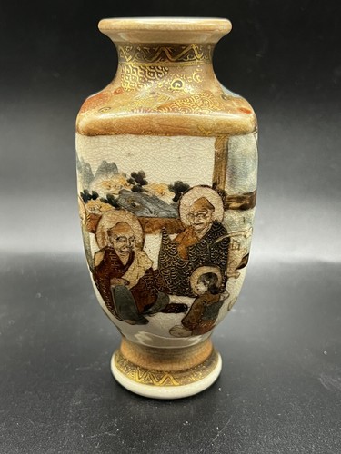 Satsuma vase shimazu - satsuma,
